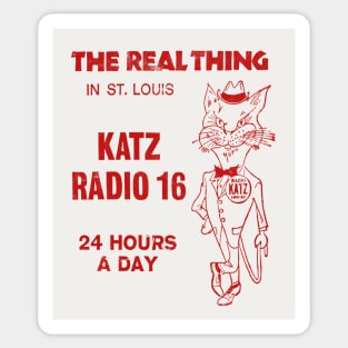 Katz Radio St Louis / Radio Station Sticker